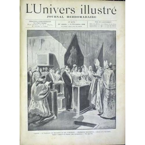 Univers Illustre (L') N° 2173 Du 14/11/1896 - Vienne - Le Mariage D... on Productcaster.