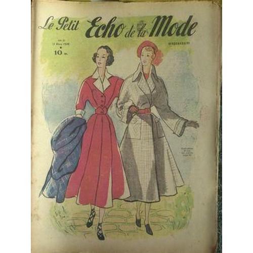 Petit Echo De La Mode (Le) N° 12 Du 20/03/1949 - on Productcaster.