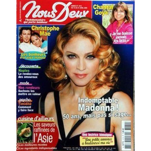 Nous Deux N° 3172 Du 15/04/2008 - Madonna - Chantal Goya - Christop... on Productcaster.