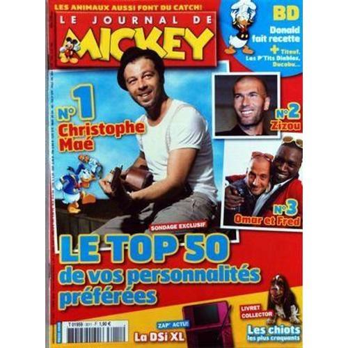 Journal De Mickey (Le) N° 3011 Du 03/03/2010 - Le Top 50 De Vos Per... on Productcaster.