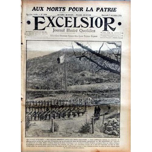 Excelsior N° 2178 Du 01/11/1916 - Journal Illustre Quotidien Aux Mo... on Productcaster.