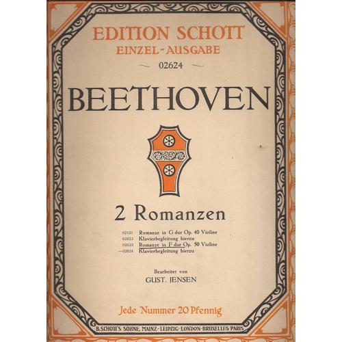 Beethoven 2 Romanzen - Romanze In F Dur Op. 50 Violine on Productcaster.