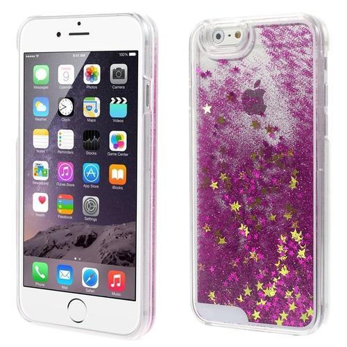 Coque Rigide Iphone 6 Collection Liquide Star Fushia Avec Étoiles E... on Productcaster.