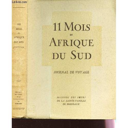 11 Mois En Afrique Du Sud - Journal De Voyage on Productcaster.