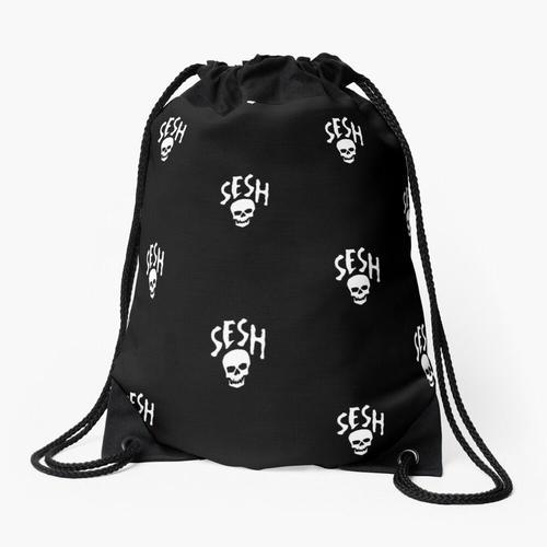 Sac à dos Logo de l'équipe Sesh Sac à cordon pour le sport cadeau on Productcaster.