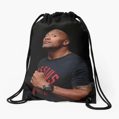 Sac à dos Dwayne Johnson Sac à cordon pour le sport cadeau on Productcaster.