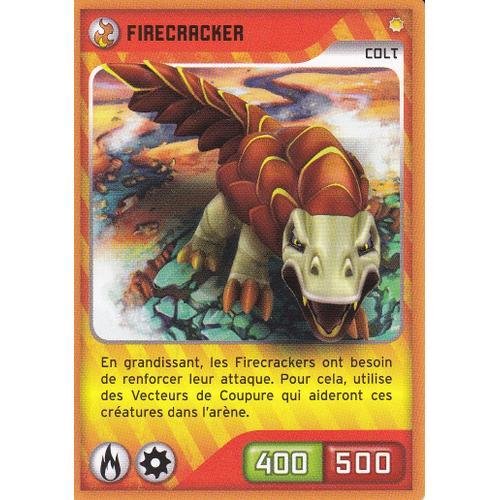 Carte Invizimals Nouvelle Alliance - Firecracker - 020 - on Productcaster.