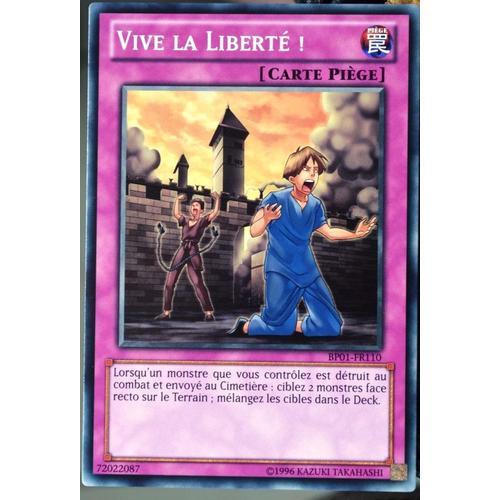 Carte Yu-Gi-Oh Bp01-Fr110 Vive La Liberté ! Neuf Fr on Productcaster.