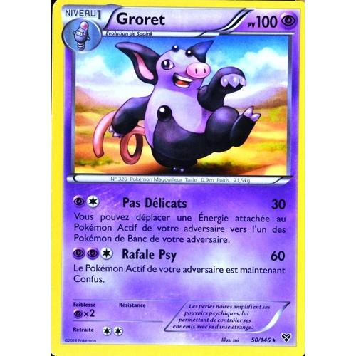 Carte Pokémon 50/146 Groret 100 Pv Xy Neuf Fr on Productcaster.