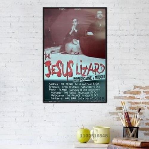 Affiche en toile L¿¿zard de J¿¿sus, affiche de peinture,mpression m... on Productcaster.