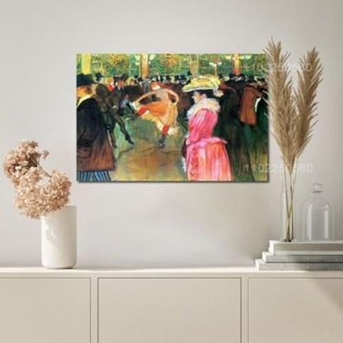 Affiche sur toile peintre Lautrec tableau d¿¿cor,mpression murale P... on Productcaster.