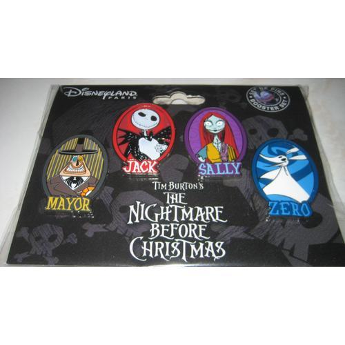 Pins Disney Set 4 Pins Booster Etrange Noël De Mr Jack Sally Zero M... on Productcaster.