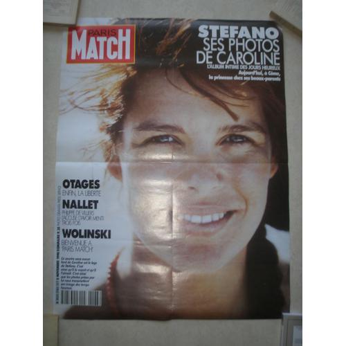 Affiche Paris-Match. Stefano, Ses Photos De Caroline. N° 2163 on Productcaster.