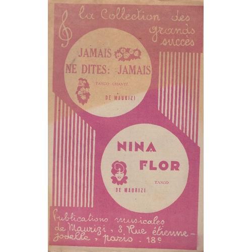 "Jamais, Ne Dites Ne Jamais" Et "Nina Flor" De Maurizi (Accordéon) on Productcaster.