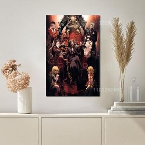 Affiche d¿¿corative en toile d'anime Overlord,mpression murale Post... on Productcaster.