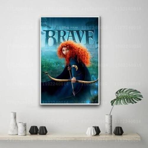 Affiche d¿¿corative sur toile dessin anim¿¿ Braves,mpression murale... on Productcaster.