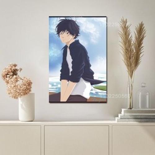 Ao haru ride end anime peinture toile affiche,mpression murale Post... on Productcaster.