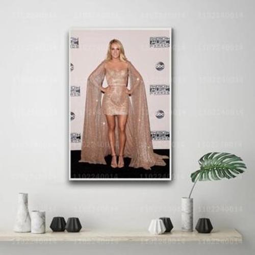 Affiche d¿¿corative sur toile de chanteuse Carrie Underwood,mpressi... on Productcaster.