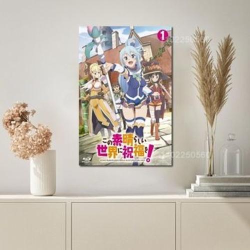 Affiche en toile Konosuba, affiche d¿¿corative d'anime,mpression mu... on Productcaster.