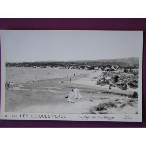 Les Lecques Plage (Bouches Du Rhone) La Plage Vue De La Madrague on Productcaster.