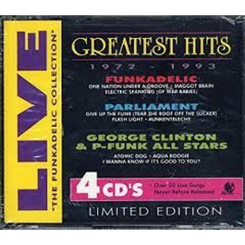 Gr Hits 1972-1993-Live The Funkadelic Years-4cds- on Productcaster.