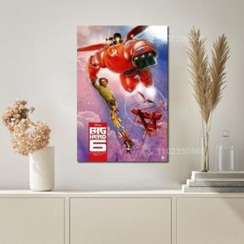 Affiche de l'¿¿mission t¿¿l¿¿vis¿¿e du film Big Hero 6 sur toile,mp... on Productcaster.