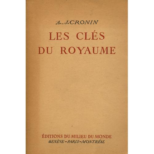 Les Clés Du Royaume / 1947 / Cronin, Aj / Réf12573 on Productcaster.