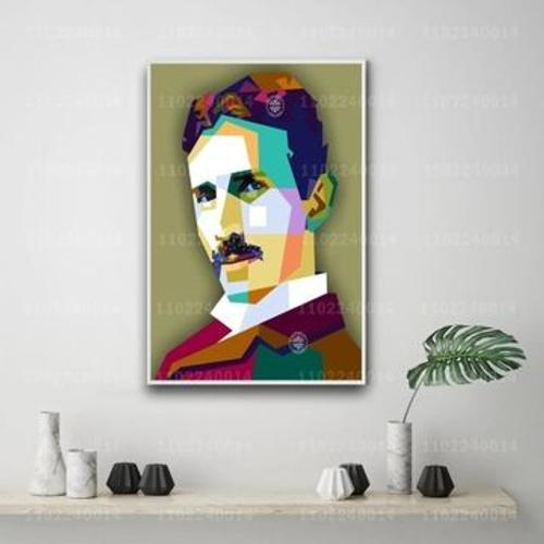 Affiche en toile d¿¿corative Nikola Tesla Inventeur,mpression mural... on Productcaster.