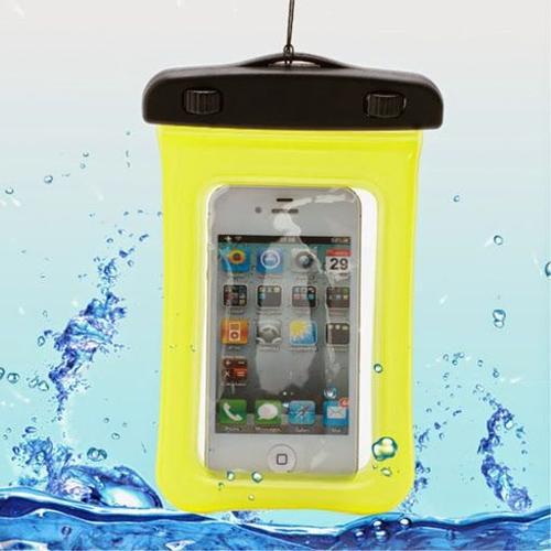 Housse Etui Pochette Etanche Waterproof Pour Sony Xperia Z3 - Jaune on Productcaster.