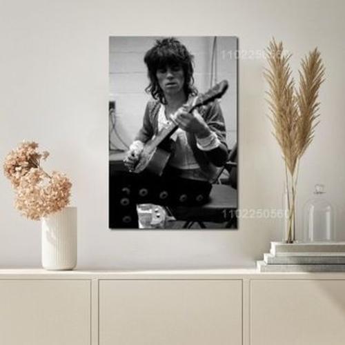 Affiche en toile du groupe Keith Richards, d¿¿cor d'affiche,mpressi... on Productcaster.