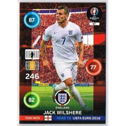 N°67 - Jack Wilshere - Grande Bretagne - Road To Euro 2016 - Uefa E... on Productcaster.