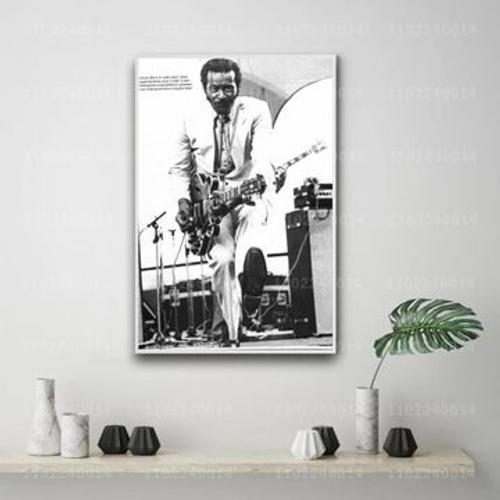 Affiche en toile d¿¿corative Chuck Berry Band,mpression murale Post... on Productcaster.