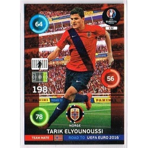 N°132 - Tarik Elyounoussi - Norvege - Road To Euro 2016 - Uefa Euro... on Productcaster.