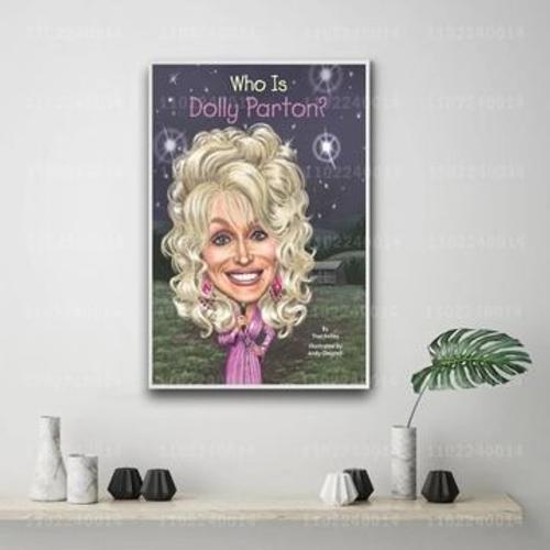 Affiche d¿¿corative en toile du chanteur Dolly Parton,mpression mur... on Productcaster.