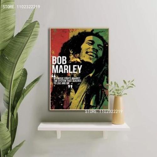 Affiche toile Bob Marley l¿¿gende affiche murale,mpression murale P... on Productcaster.