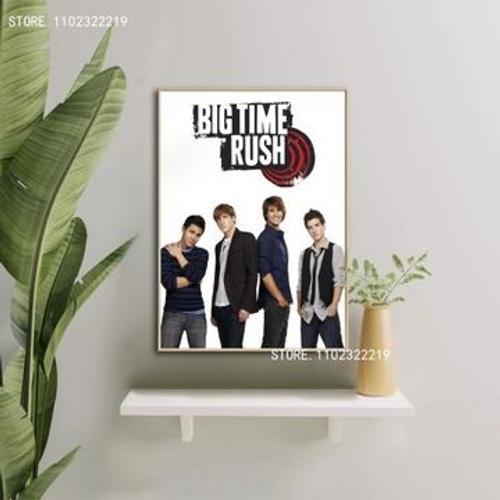 Affiche du chanteur Big Time Rush sur toile,mpression murale Poster... on Productcaster.