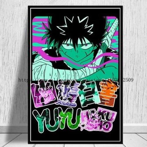 Affiche sur toile YuYu Hakusho, affiche sur toile Anime,mpression m... on Productcaster.