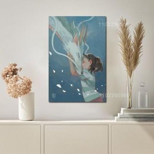 Affiche toile Manga chihiro affiche d¿¿corative,mpression murale Po... on Productcaster.