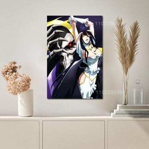 Affiche d¿¿corative en toile d'anime Overlord,mpression murale Post... on Productcaster.