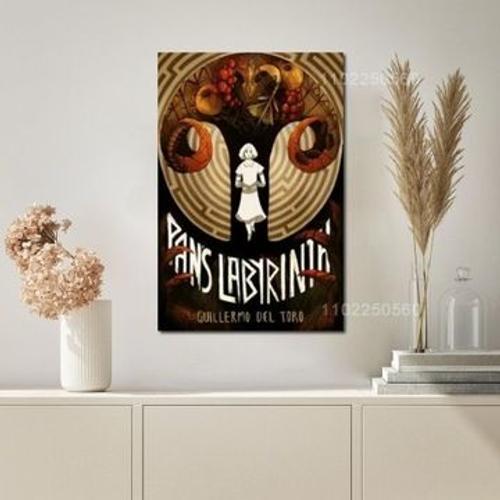 Affiche en toile, peinture de film labyrinthe, d¿¿coration,mpressio... on Productcaster.