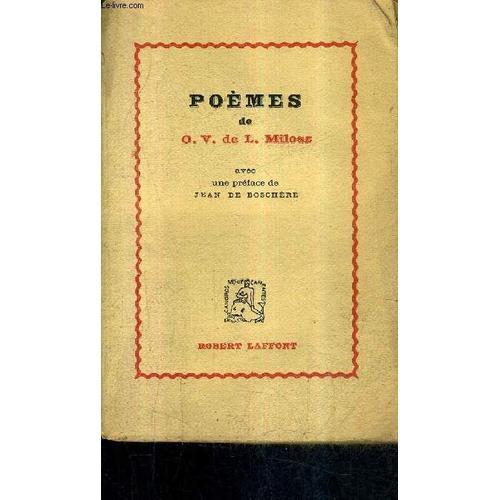 Poemes De O.V. De L. De Milosz. on Productcaster.