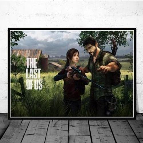 Affiche sur toile The Last of Us Part II-Gaming p,mpression murale ... on Productcaster.