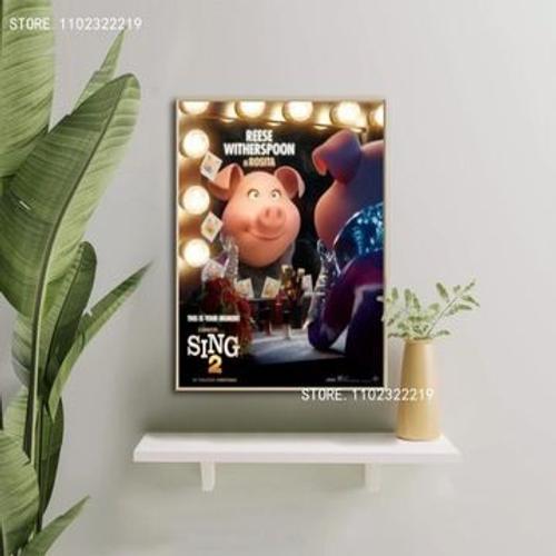 Affiche en toile Sing movie wall poster sz,mpression murale Poster ... on Productcaster.