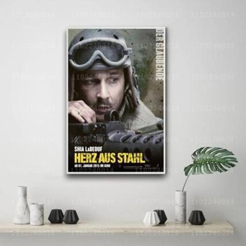 Affiche du film Fury sur toile, pla d¿¿coratif,mpression murale Pos... on Productcaster.