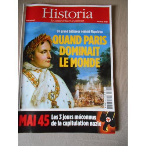 Historia N° 821 De Mai 2015 / Quand Paris Dominait Le Monde- Mai 45... on Productcaster.