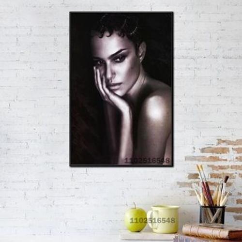 Natalie Portman ¿C affiche de peinture sur toile,mpression murale P... on Productcaster.