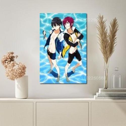 Affiche sur toile gratuite?! -L'¿¿t¿¿ ¿¿ternel d'Iwatobi,mpression ... on Productcaster.