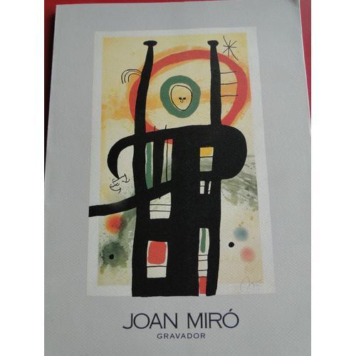 Joan Miro Gravador Galeria Maeght Barcelona 1990 on Productcaster.