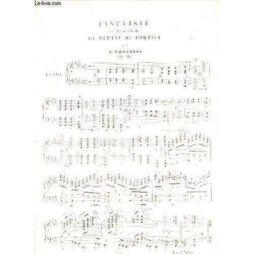 Fantaisie Pour Piano Sur La Muette De Portici Op. 52 / Partition on Productcaster.