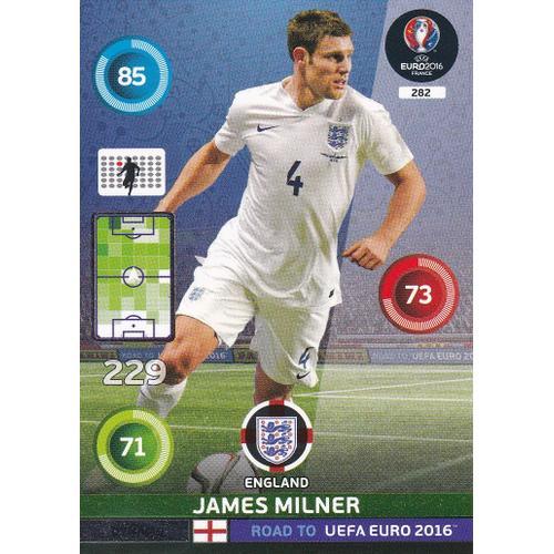 N° 282 - James Milner - Angleterre - Dynamo - Road To Uefa Euro 201... on Productcaster.